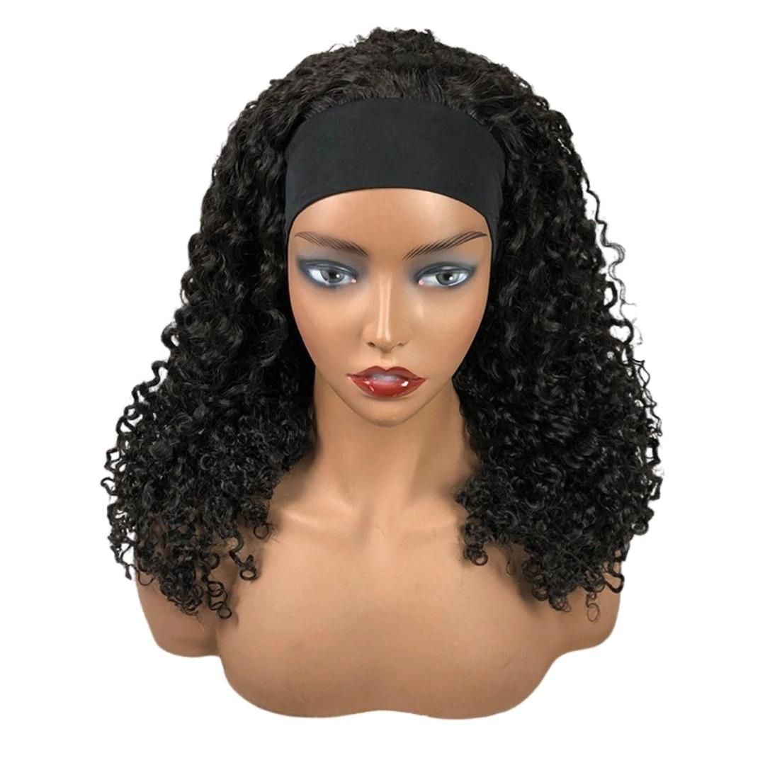Brazilian Jerry Curl Headband Wig